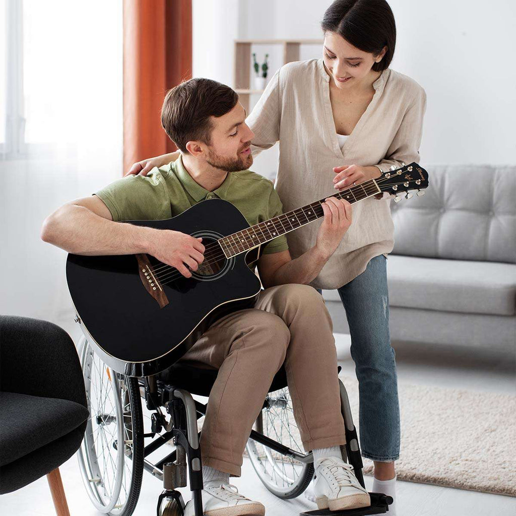 Local Health Services Australia providing music therapy for disabled people through NDIS funding.